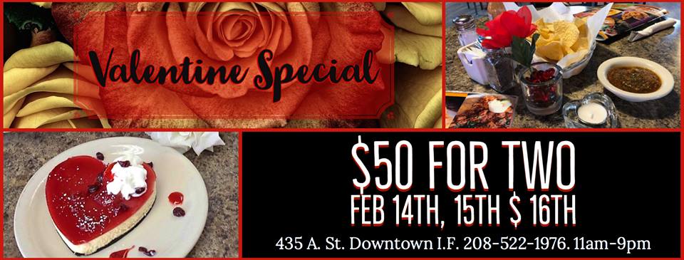 idaho falls valentines day reservation