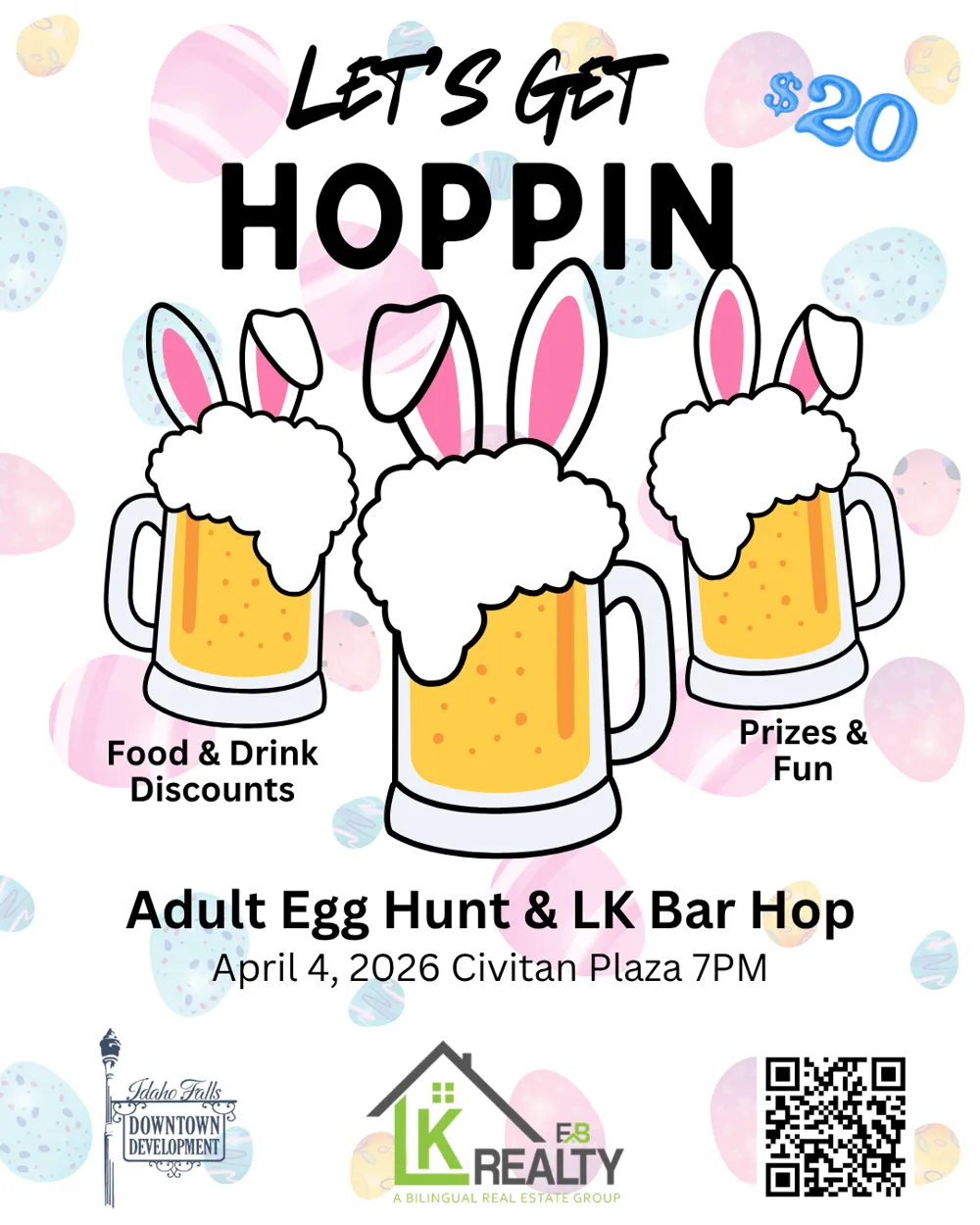 Adult Egg Hunt & Bar Hop
