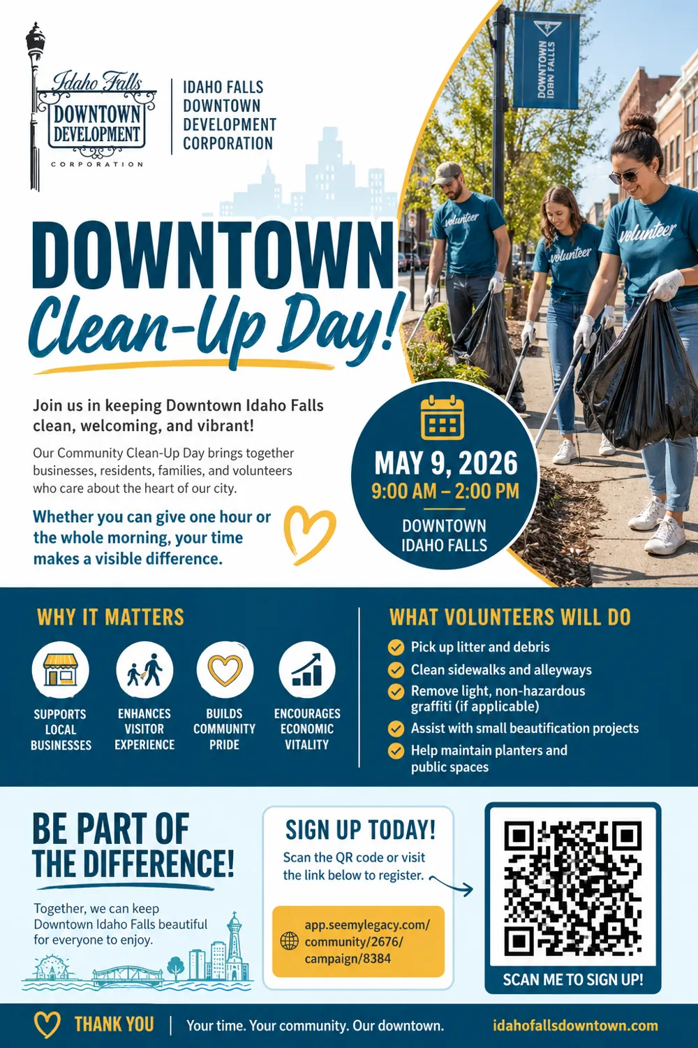 Downtown Clean-Up Day