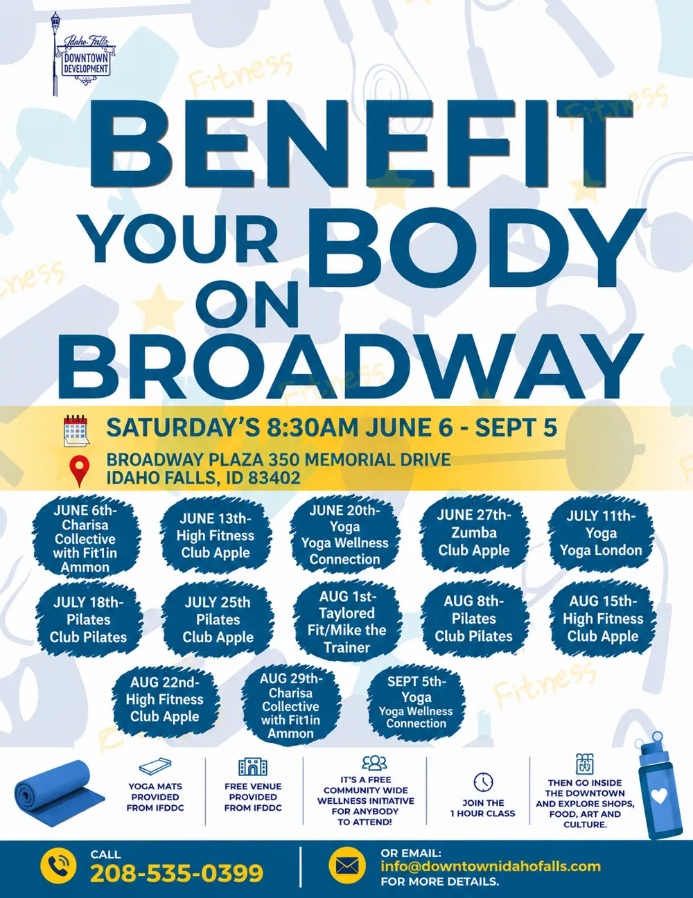 Benefit your Body on Broadway