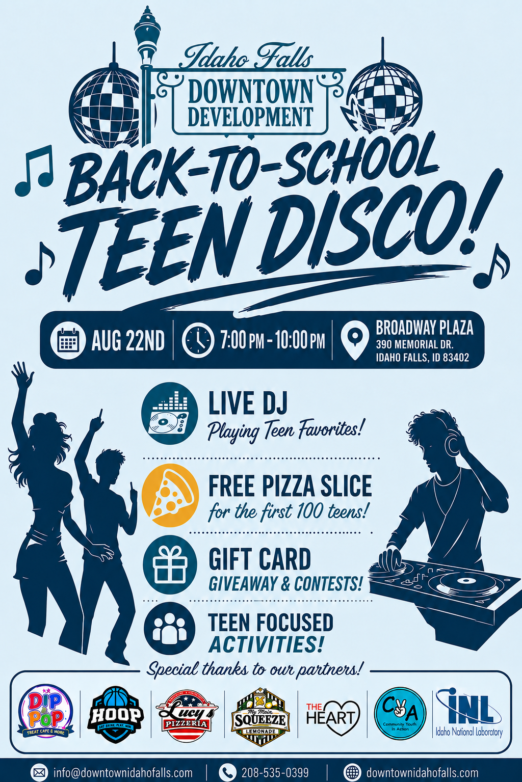 Back to School Teen Disco