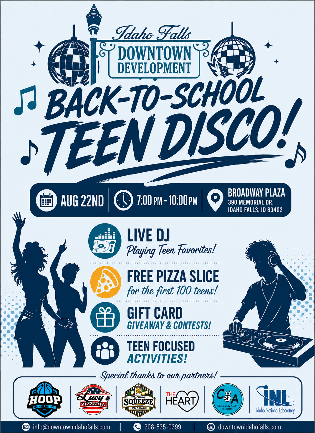 Back to School Teen Disco