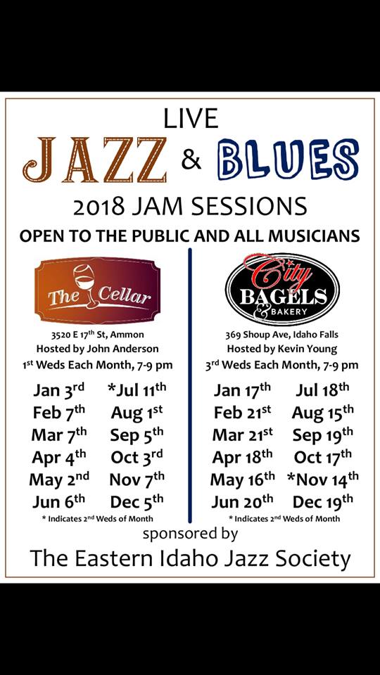 Jazz & Blues at City Bagels - Idaho Falls Downtown Development Corporation